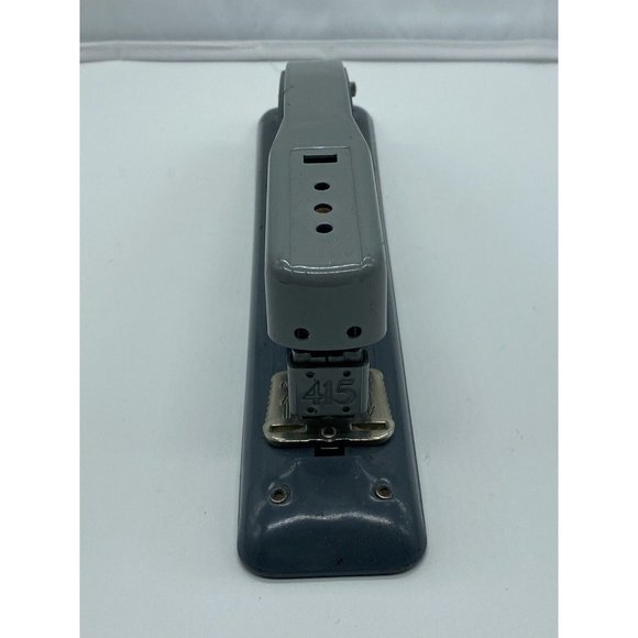 Swingline Full Size Stapler (Gray) Model 415 All Metal USA Rare Vintage - Picture 2 of 13